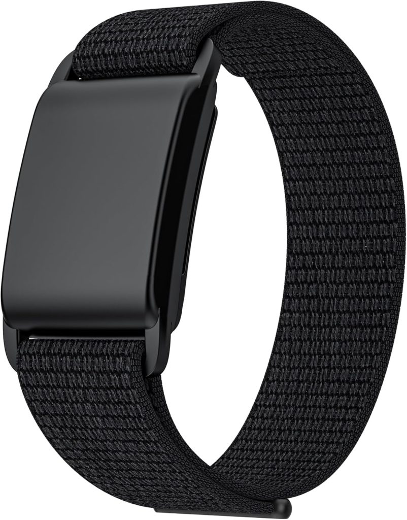Aputue Nylon Wristband, Premium Replacement Strap Compatible with most Activity Tracker, Breathable Adjustable Fitness Band for Men & Women, Comfortable Workout & Sleep Tracking Accessory