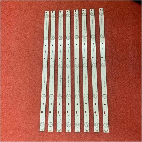 5LED LED backlight strip for A/K.AI 50" AKTV500 MS-L0967-L V2 V3 V4 R72-50D04-017-13 21MQ300D (Color : 40pcs For 5 TV)