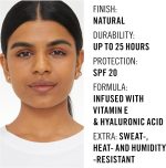 ⁦Rimmel Lasting Finish 25HR Foundation, 500 Toffee⁩ - الصورة ⁦5⁩