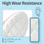 ⁦Girls and Boys Shoes Lightweight Children Running Sneakers Black/Pink/Grey/Blue/Purple Breathable Sports Kids Shoes⁩ - الصورة ⁦7⁩
