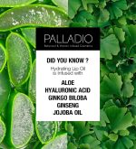 ⁦Palladio Hydrating Lip Oil Infused with Hyaluronic Acid, Non-Sticky Formula, Subtle shine tinted sheer color, liquid lipstick, locks in moisture to prevent chapped lips 0.13 Oz. (BLING)⁩ - الصورة ⁦3⁩