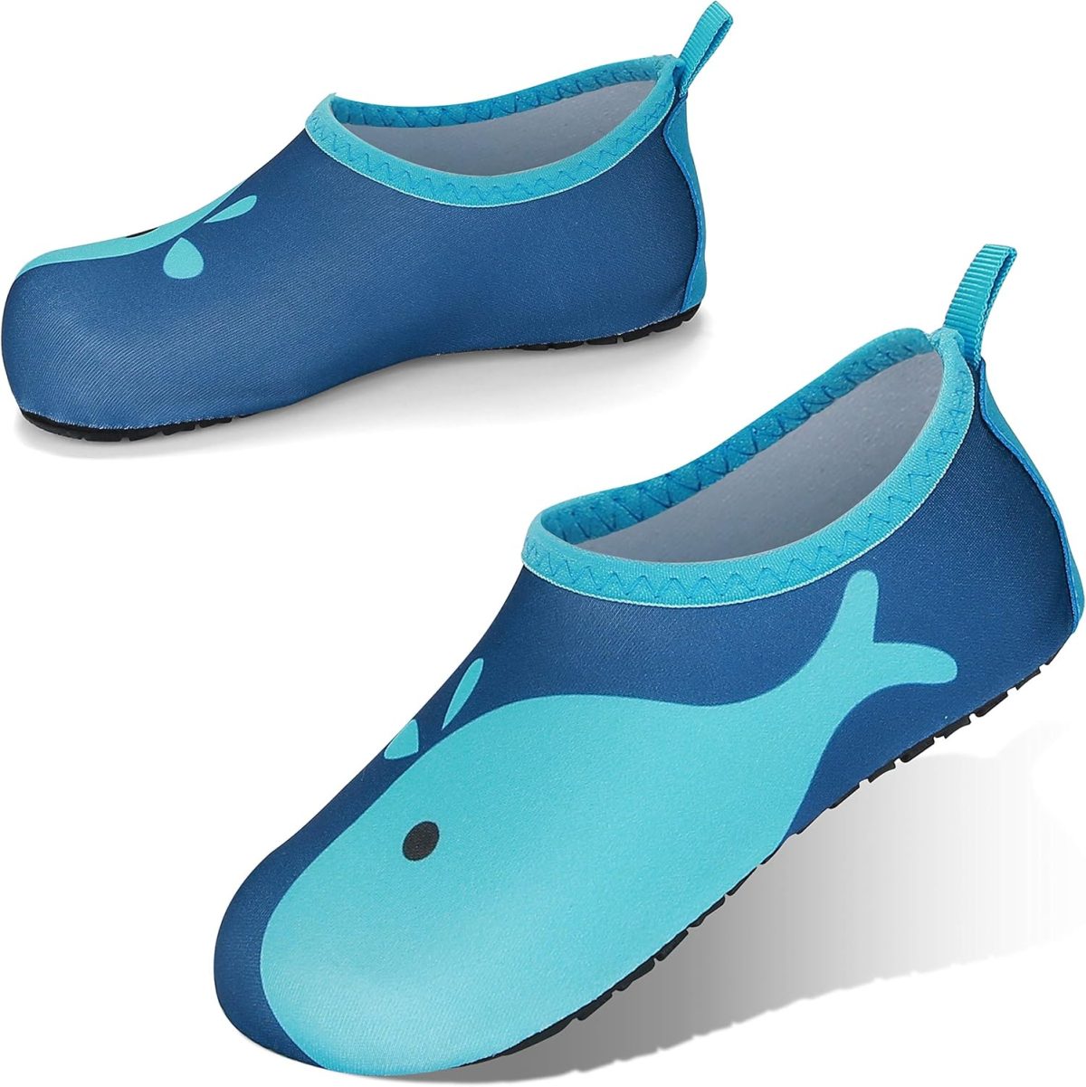 JOTO Water Shoes Beach Socks for Kids Toddler Baby Girls Boys, Barefoot Quick-Dry Non-Slip Swim Socks Aqua Water Shoes for Beach Swimming Pool Water Park