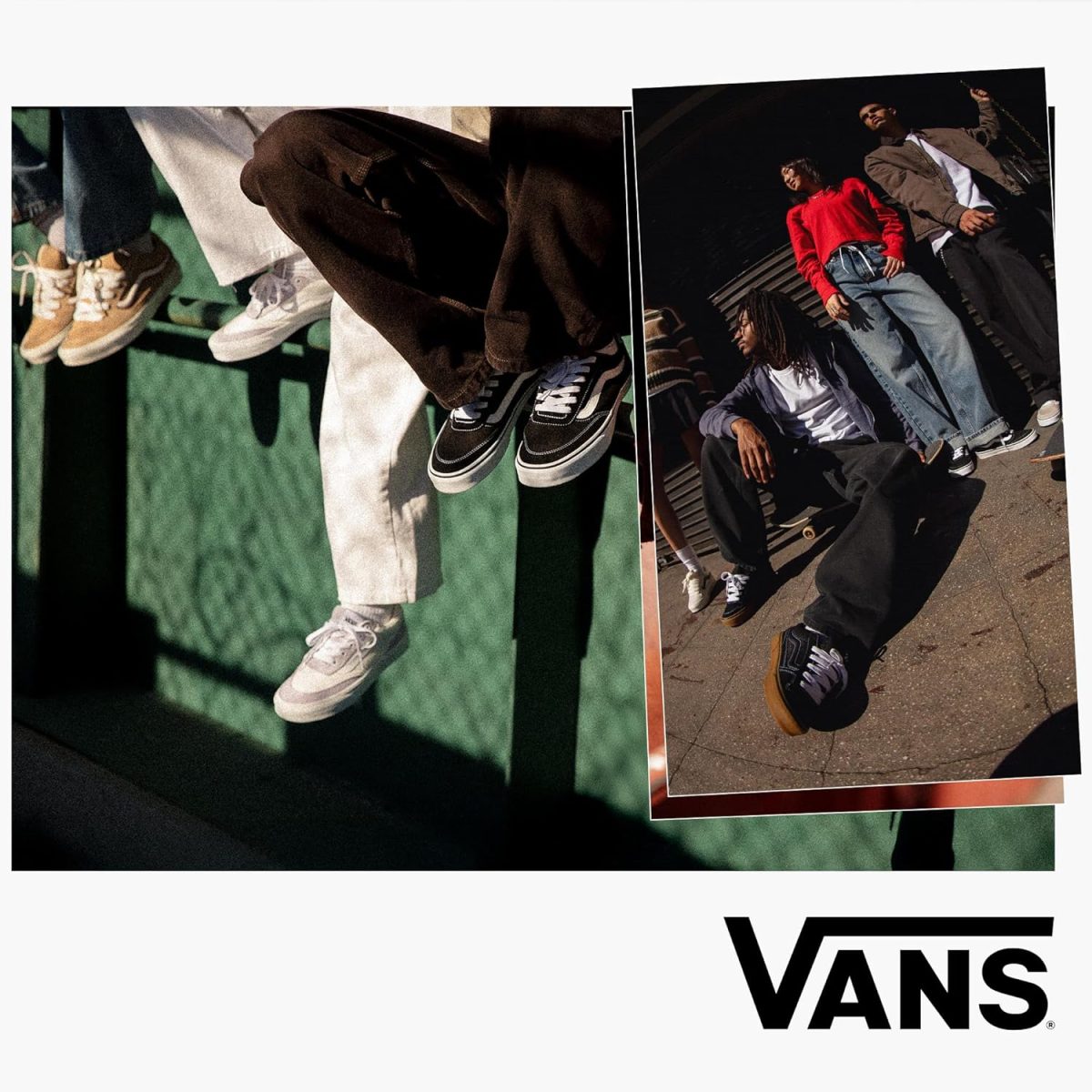 ⁦Vans Brooklyn LS womens LACED SHOES⁩ - الصورة ⁦8⁩