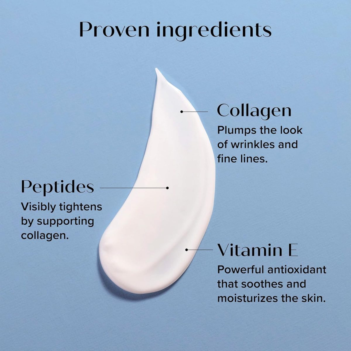 ⁦MEDIX 5.5 Collagen Cream Skin Care Face Lotion & Body Lotion For Dry Skin | Anti Aging Collagen Peptides Firming Cream Body Moisturizers Lifts, Firms, & Tightens For Younger Looking Skin, 15 Fl Oz⁩ - الصورة ⁦3⁩