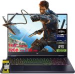 acer Predator Helios Neo 14 AI-Powered Gaming Laptop 14.5" WQXGA+ (3072x1920) 165Hz (400nits G-SYNC) Intel 16-core Ultra 9 185H 32GB RAM 2TB SSD GeForce RTX 4070 RGB Backlit Win11 w/ICP Accessory