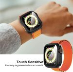 ⁦NALACAL Compatible with Apple Watch Series 10 46mm Screen Protector Change to Ultra, PC Case Tempered Glass Film Bumper Protective Cover for iWatch 46mm Series 10⁩ - الصورة ⁦6⁩
