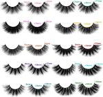 ⁦NALACAL False Eyelashes, 20 Pairs Natural 3D Fluffy Lashes Pack 20MM Dramatic Thick Long Faux Mink Eyelashes Bulk Wispy Strip Fake Eyelashes⁩ - الصورة ⁦6⁩