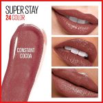 ⁦Maybelline SuperStay 24, 2-Step Liquid Lipstick, Constant Cocoa⁩ - الصورة ⁦3⁩