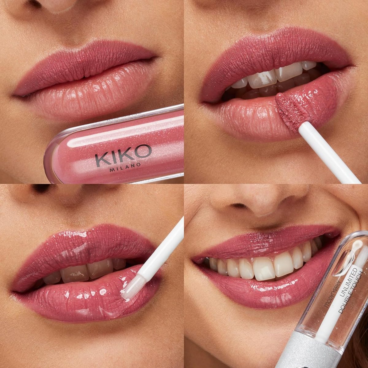⁦KIKO Milano Unlimited Double Touch 153 - Limited Edition, Long-Lasting Two-Step Liquid Lipstick⁩ - الصورة ⁦5⁩
