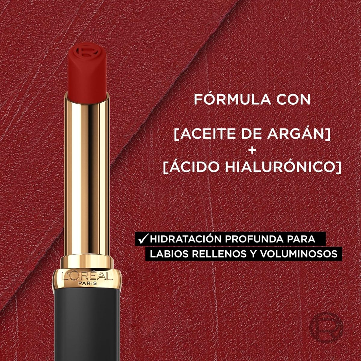 ⁦L’Oréal Paris - Lipstick - Intense Colour & Matte Finish - Lasting 16h - With Hyaluronic Acid - Color Riche Nudes Bold - Shade : 540 UNSTOPPABLE⁩ - الصورة ⁦5⁩
