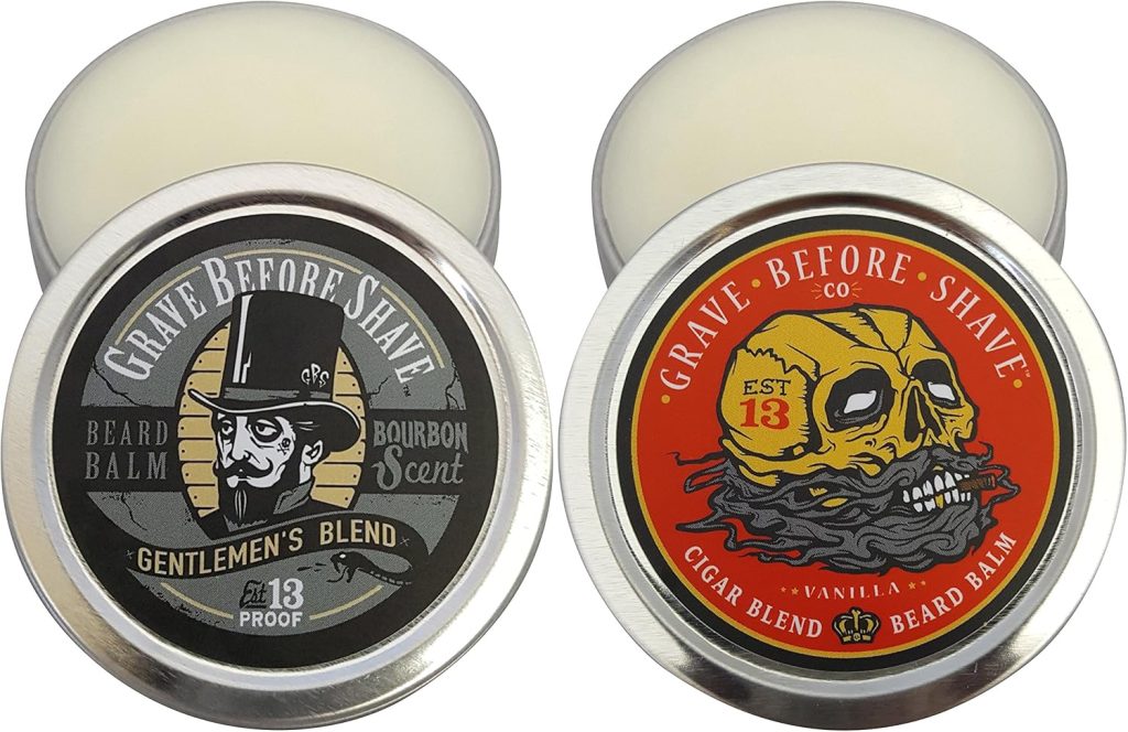 GRAVE BEFORE SHAVE GBS GBS True Man Beard Balm Dual Pack