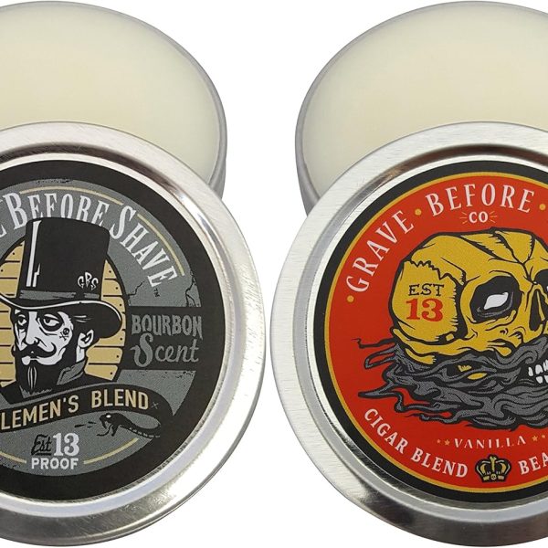 GRAVE BEFORE SHAVE GBS GBS True Man Beard Balm Dual Pack