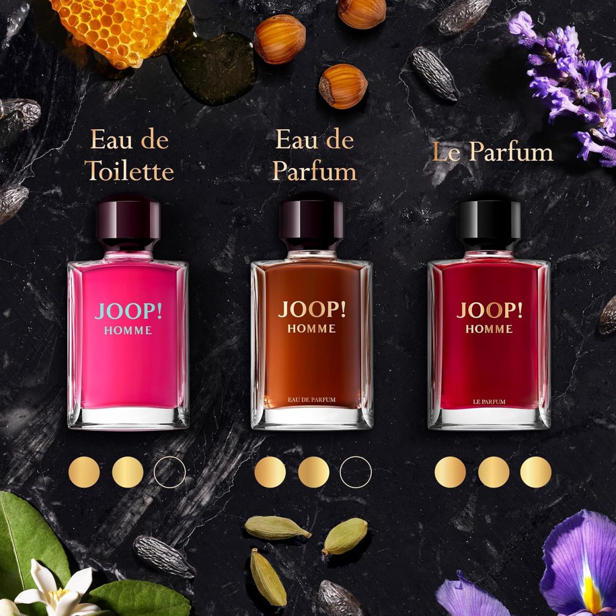 ⁦JOOP HOMME, EDT Spray 4.0 OZ - 125 ML⁩ - الصورة ⁦8⁩