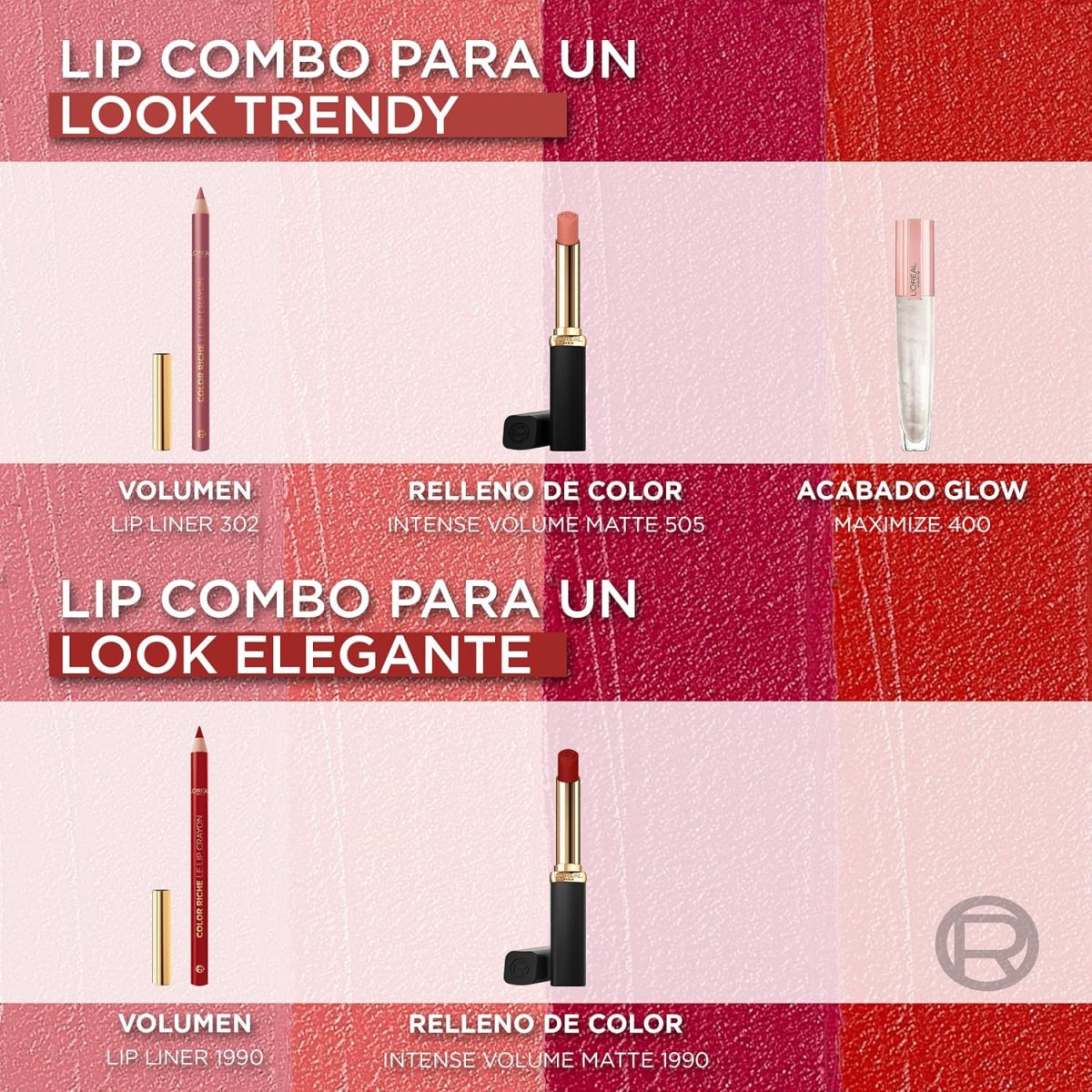 ⁦L’Oréal Paris - Lipstick - Intense Colour & Matte Finish - Lasting 16h - With Hyaluronic Acid - Color Riche Nudes Bold - Shade : 540 UNSTOPPABLE⁩ - الصورة ⁦6⁩