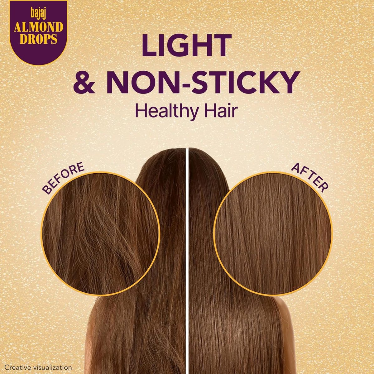 ⁦Bajaj Almond Drops Hair Oil 200 ml⁩ - الصورة ⁦4⁩