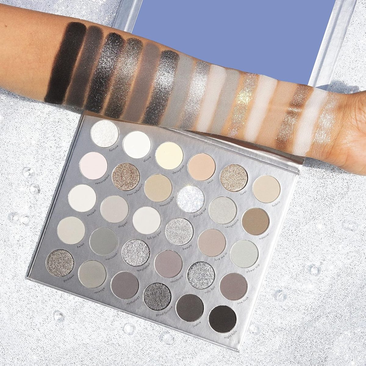 ⁦Kara Beauty PRO15 - GODDESS NEM EYESHADOW PALETTE - 35 Colors - Vegan & Cruelty Free - Pigmented - Waterproof - Long Lasting - Matte Eyeshadow Palette⁩ - الصورة ⁦2⁩