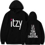 Aopostall ITZY Merchandise,Kpop ITZY New Ablum Hoodie YEJI YUNA CHAERYEOG LIA Unisex Pullover Sweater Women Sweatshirt