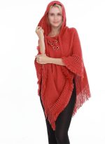 ⁦Casual Hooded Sweatshirt Loose Large Size Female Tops Hoodie Hundred Cape (Color : D, Size : Talla �nica)⁩ - الصورة ⁦2⁩