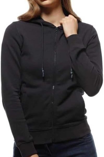 Dainese Women's Speed Demon Hoodie Wmn Sweatshirt with Hood and Front Zip Made of Cotton