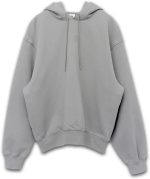Double Hooded Athletic Hoodies Fake 2 Hat Pieces Letter Embroidery Sweatshirt Grey with Pockets Casual Oversize Jumpers Coat
