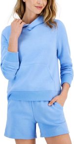 ID Ideology Women's Fleece Sweatshirt Hoodie Blue Size XX-Large