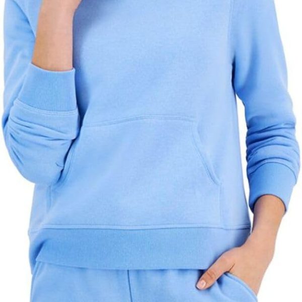 ID Ideology Women's Fleece Sweatshirt Hoodie Blue Size XX-Large