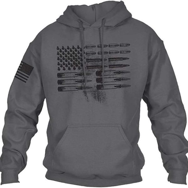NINGLX Mens Hoodies Long Sleeve Drawstring Hooded Pullover Sweatshirts