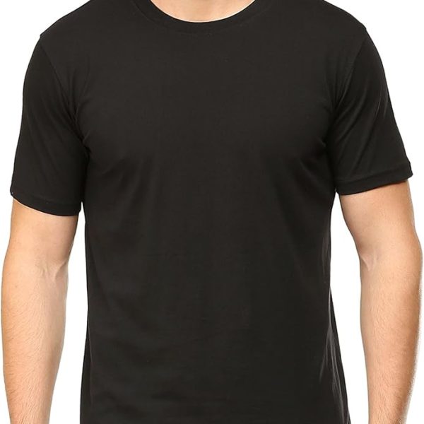 RSO Outfits Men's Plain Half Sleeve T-Shirt