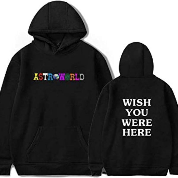 YIAI BTS Print Travis Scotts Astroworld Hooded Hoodies Men/Women Clothes Plus Size Harajuku Hip Hop Hoodies Sweatshirt
