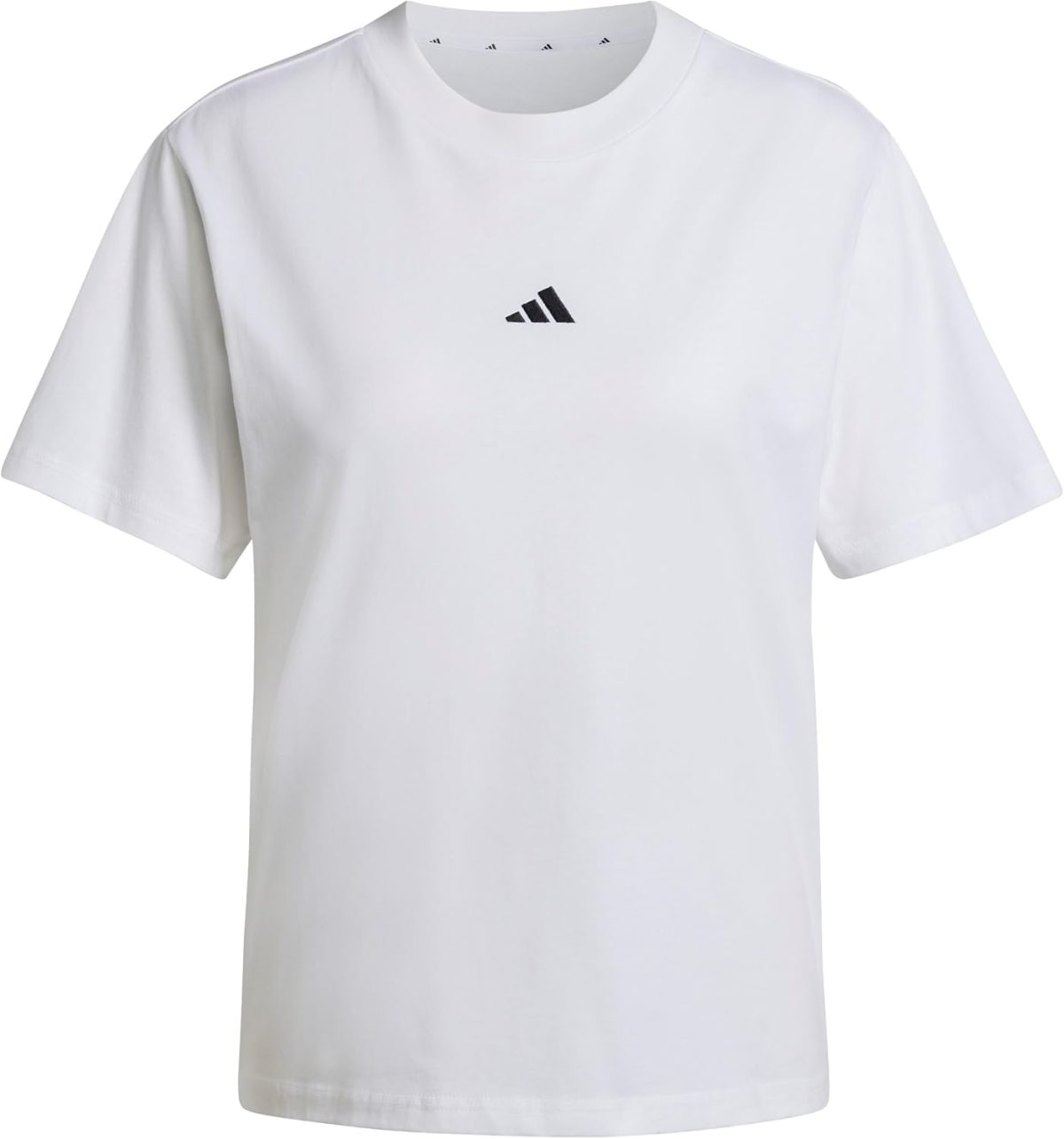 ⁦adidas Womens Essentials Small Logo Cotton T-Shirt T-Shirt⁩ - الصورة ⁦1⁩