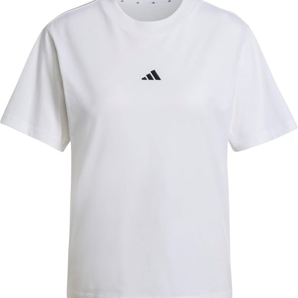 adidas Womens Essentials Small Logo Cotton T-Shirt T-Shirt