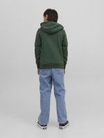 ⁦JACK & JONES boys JJELOGO SWEAT HOOD 2 COL 22/23 NOOS JNR Sweatshirt⁩ - الصورة ⁦3⁩