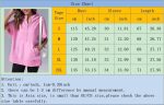 ⁦Women's Oversize Hooded Sweatshirt Summer Solid Color Casual Loose Half Zipper Pocket Short Sleeve Hoodies brown S⁩ - الصورة ⁦3⁩