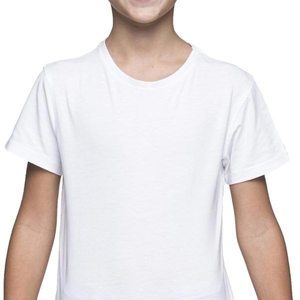 Yanek Cotton Short Sleeve Versatile Round Neck T-shirt for Boys and Girls - Plain, Perfect Comfortable Tee for School, Play, and Casual Wear