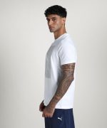 ⁦PUMA Mens GRAPHICS Puma Wording Tee Sportstyle Core⁩ - الصورة ⁦2⁩