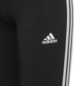 ⁦adidas Girls Essentials 3-Stripes Cotton Leggings Tights⁩ - الصورة ⁦4⁩