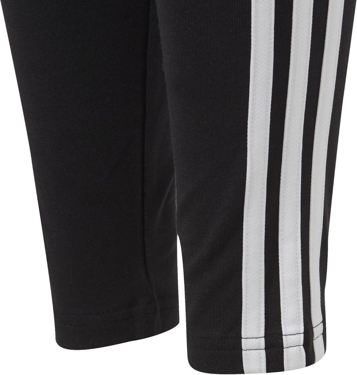 ⁦adidas Girls Essentials 3-Stripes Cotton Leggings Tights⁩ - الصورة ⁦5⁩