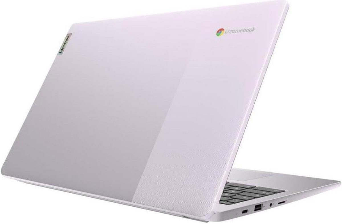 ⁦Lenovo IdeaPad 3i Chromebook 15.6” FHD 1920 x 1080 Display | Intel Celeron N4500 1.1GHz | Intel UHD Graphics | Camera |Grey | 4GB RAM | 64GB SSD | Chrome OS | Bundle with USB 3.0 Hub⁩ - الصورة ⁦6⁩