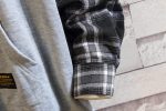 ⁦Patchwork Hoodies Men Letter Print Streetwear Hoodie Men Sweatshirt⁩ - الصورة ⁦3⁩