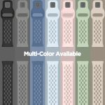 ⁦XMUXI Compatible with Huawei Watch Fit 4 Pro Band Silicone Replacement Bands Quick Release Sport Straps for Huawei Watch Fit 3 Strap⁩ - الصورة ⁦4⁩