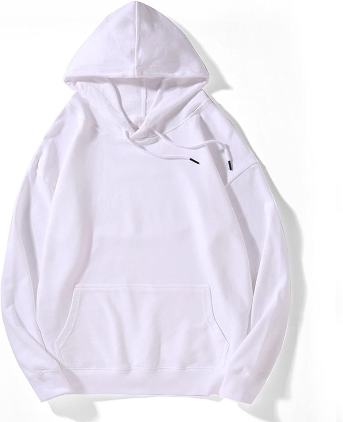 ⁦BoWang-Shop Women's Sweater Spring Autumn Women Hoodies Oversize Loose Pullovers Cotton Harajuku Streetwear Hooded Sweatshirts Quality Womens Clothing (Color : White, Size : XXXX-Large)⁩ - الصورة ⁦1⁩