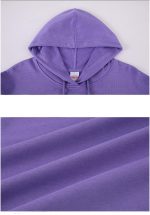 ⁦BoWang-Shop Women's Sweater Spring Autumn Women Hoodies Oversize Loose Pullovers Cotton Harajuku Streetwear Hooded Sweatshirts Quality Womens Clothing (Color : Khaki, Size : XX-Large)⁩ - الصورة ⁦4⁩