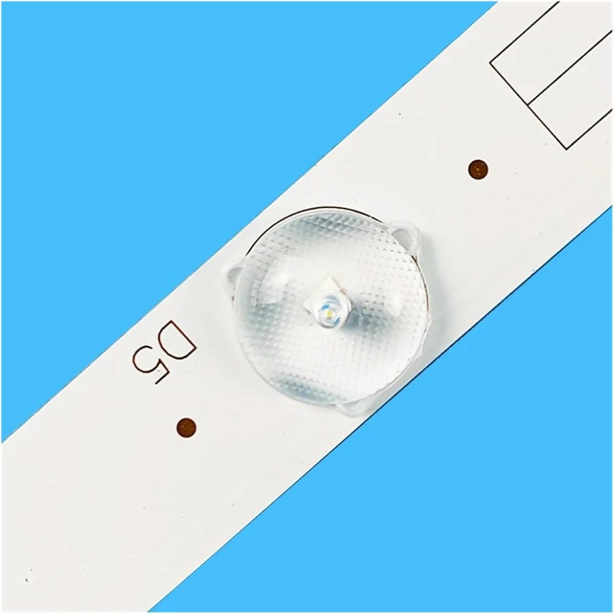 ⁦XSGZFC 10PCS=1SET 6LED For Sky/wor.th 49-inch LCD TV 5800-W49001-2P00/1P00/0P00/DP00 49M6E 49E361S 49E366W 49E350E 49E360E 49E3500 49X5⁩ - الصورة ⁦2⁩