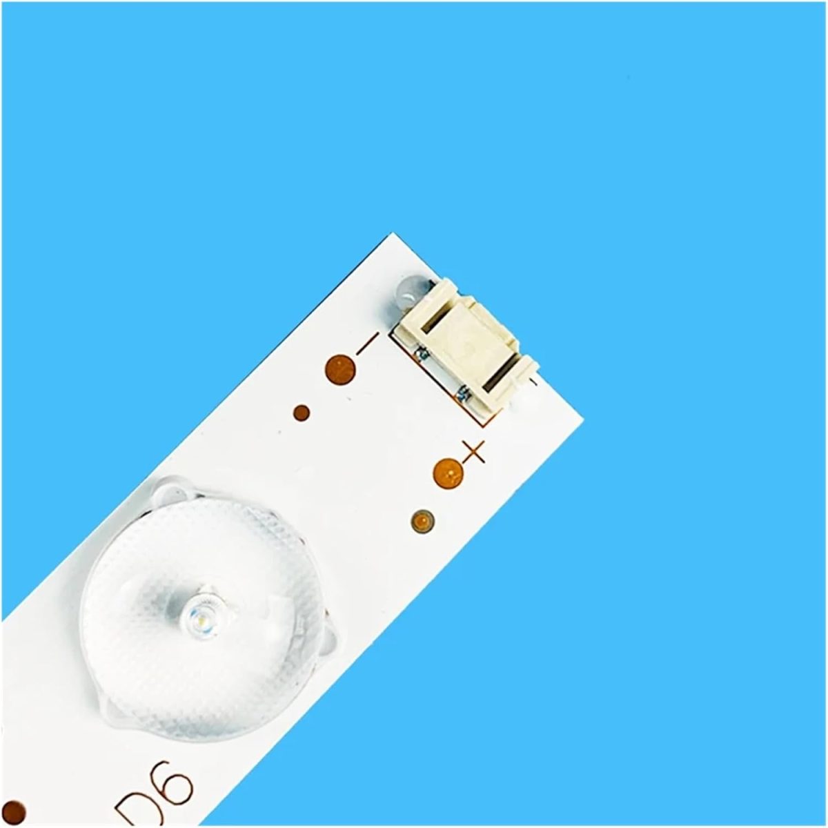 ⁦XSGZFC 10PCS=1SET 6LED For Sky/wor.th 49-inch LCD TV 5800-W49001-2P00/1P00/0P00/DP00 49M6E 49E361S 49E366W 49E350E 49E360E 49E3500 49X5⁩ - الصورة ⁦3⁩
