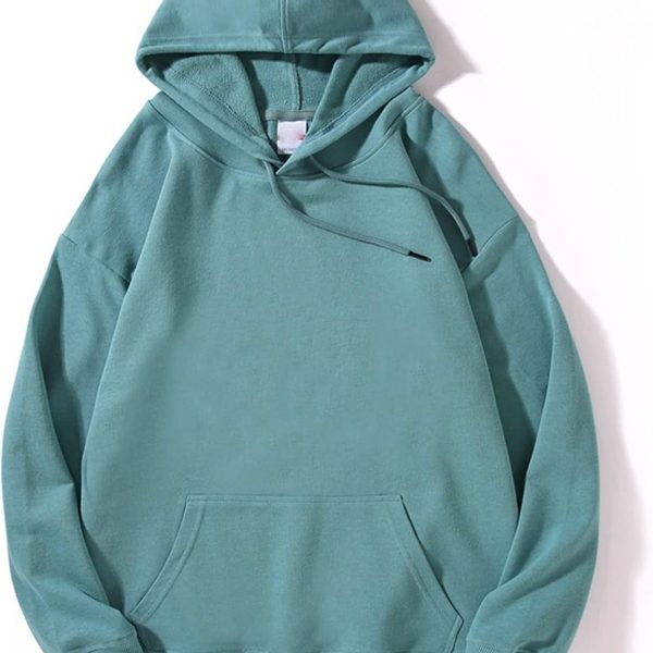BoWang-Shop Women's Sweater Spring Autumn Women Hoodies Oversize Loose Pullovers Cotton Harajuku Streetwear Hooded Sweatshirts Quality Womens Clothing (Color : Green, Size : XXX-Large)