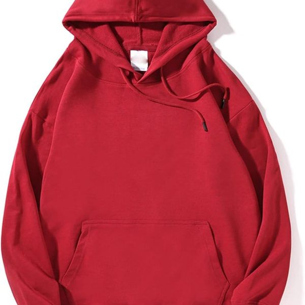 BoWang-Shop Women's Sweater Spring Autumn Women Hoodies Oversize Loose Pullovers Cotton Harajuku Streetwear Hooded Sweatshirts Quality Womens Clothing (Color : Red, Size : XXX-Large)
