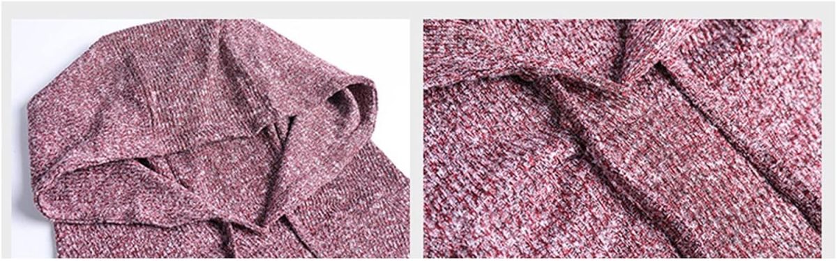 ⁦TOEE Women Sweatshirts Knitted Top Women Round-Neck Loose Long-Sleeved Short Running Hoodie Autumn Winter Sports Tops Yoga Clothes Sportswear (Color : Gray, Size : Small)⁩ - الصورة ⁦5⁩