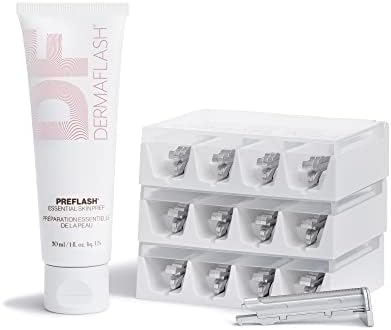DD Karma DERMAFLASH ESSENTIALS Dermaplaning Replenishment Kit for Women (Compatible with DERMAFLASH LUXE+ Dermaplaning Tool only)