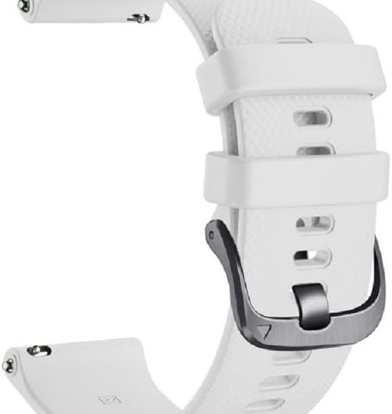 AEMALL 20mm 22mm Silicone Strap Bracelet Wristband for Garmin Vivoactive 3 4 Venu SQ Vivomove HR Forerunner 158 55 Smart Watch Strap (Color : 09, Size : Forerunner 645 245)