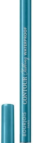 Bourjois Paris Contour Clubbing Eye Pencil Waterproof Smooth Smooth Texture Jojoba Oil Formula No. 63 Sea Blue Soon, 1.2 g